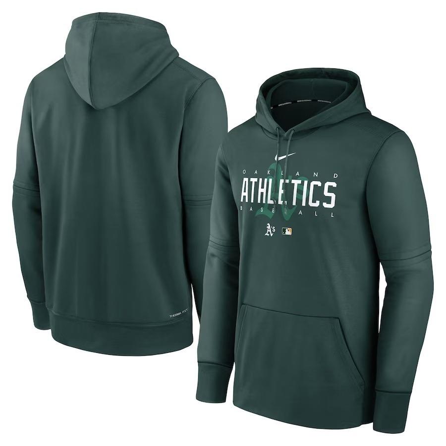 NIKE（ナイキ） MLB アスレチックス パーカー オーセンティック 