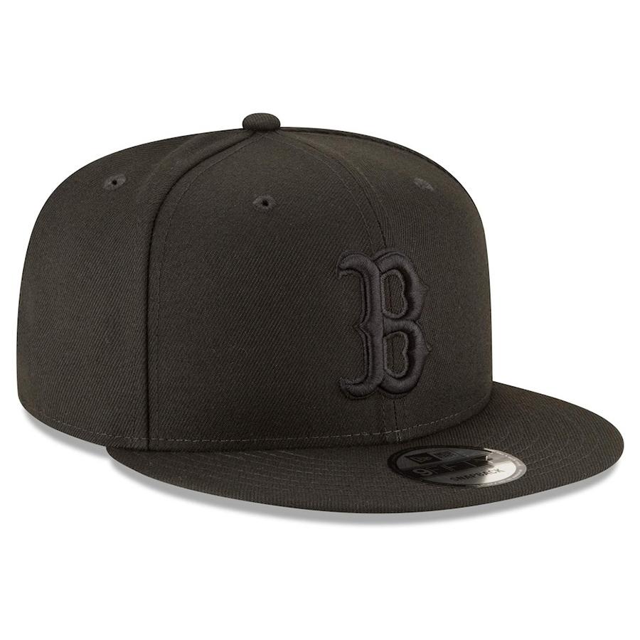 MLB レッドソックス キャップ Basic 9FIFTY Adjustable Hat ニューエラ/New Era ブラック/ブラック｜selection-j｜03
