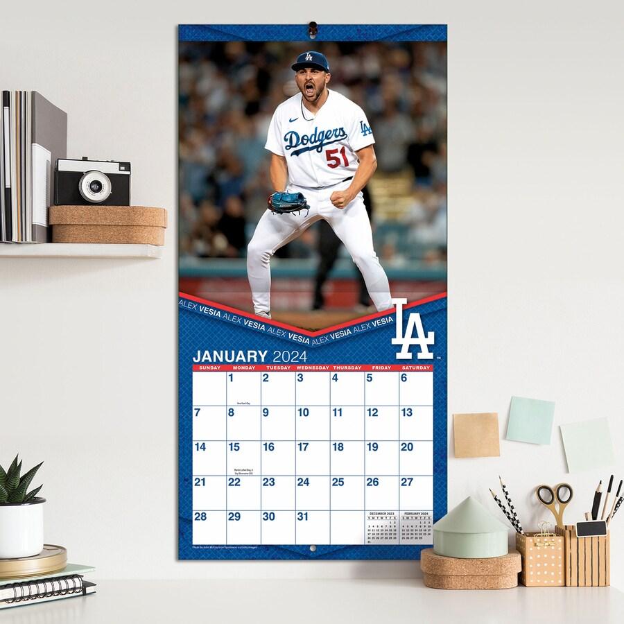 MLB ドジャース カレンダー 2024 Team 壁掛け Wall Calendar Turner mlb231023cda15MLB