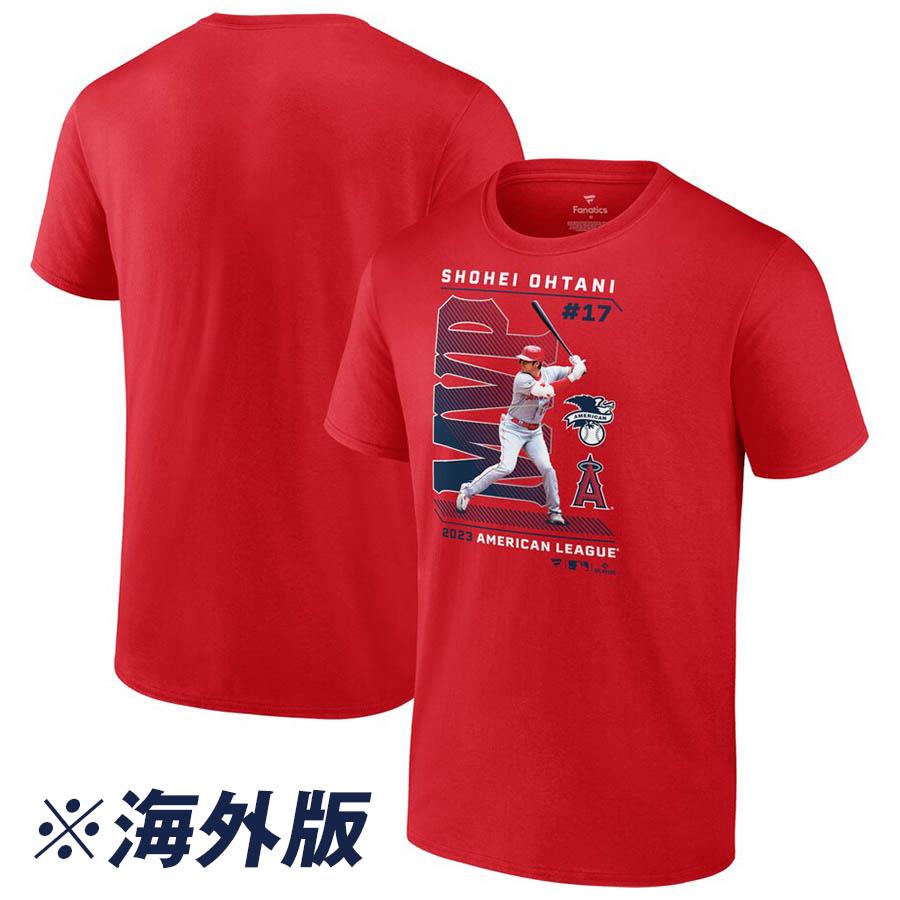 MLB 大谷翔平 エンゼルス Tシャツ 2023 ア・リーグ MVP T-Shirt US版  