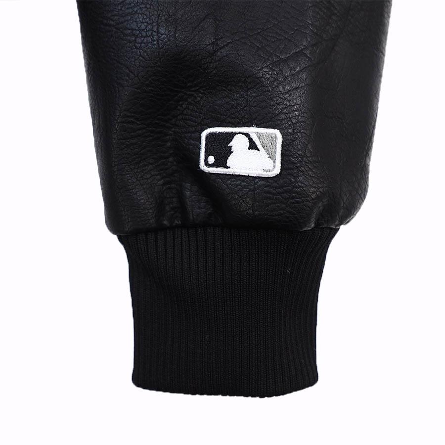 MLB ホワイトソックス ジャケット ALL PU Jacket Fanatics ブラック