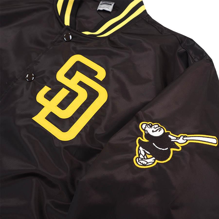 MLB パドレス ジャケット サテンジャケット アウター Fanatics MLB パドレス ジャケット サテンジャケット アウター Fanatics