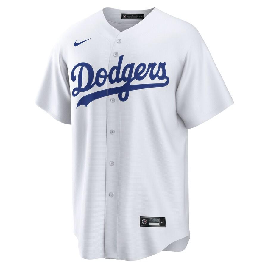 MLB ジェームズ・アウトマン ドジャース ユニフォーム レプリカ Player Jersey ナイキ/Nike ホワイト｜selection-j｜02