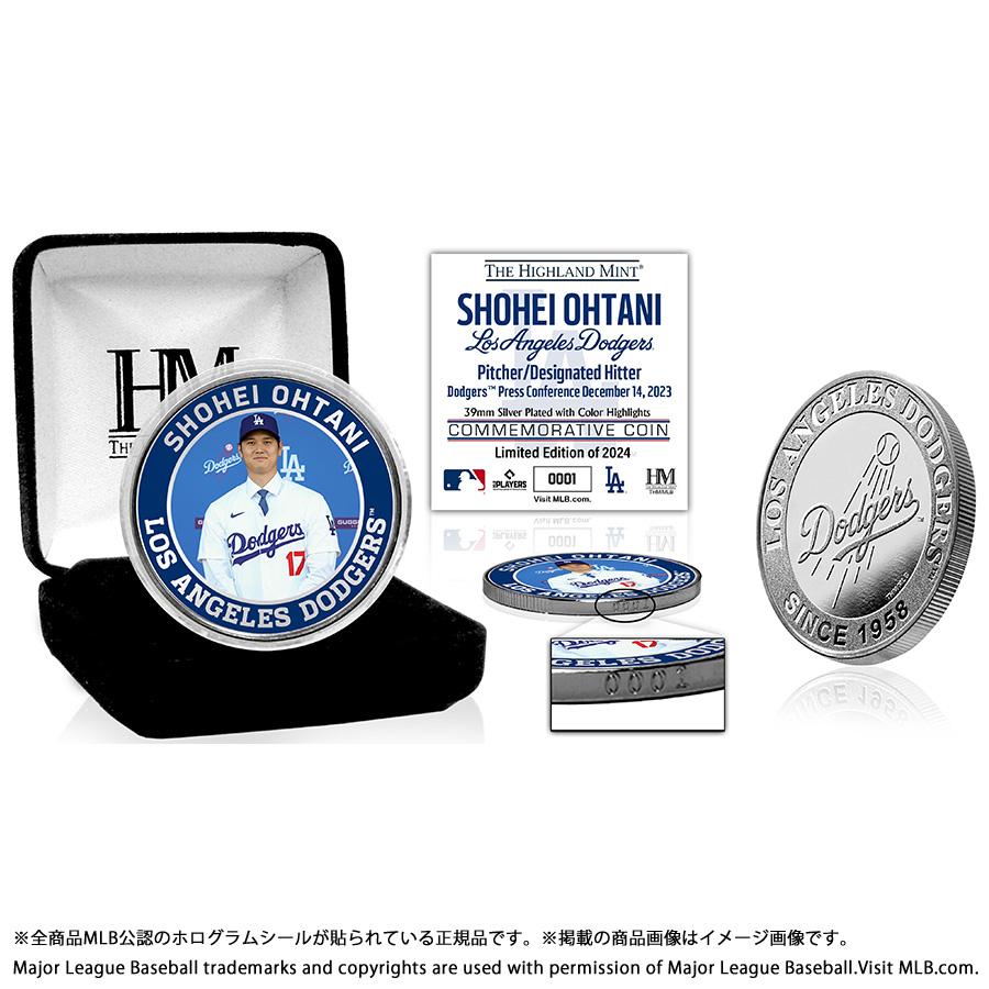 ドジャース 大谷翔平選手 移籍記念シルバーコイン oh24gd : MLB ドジャース 大谷翔平選手 移籍記念シルバーコイン oh24gd : MLB