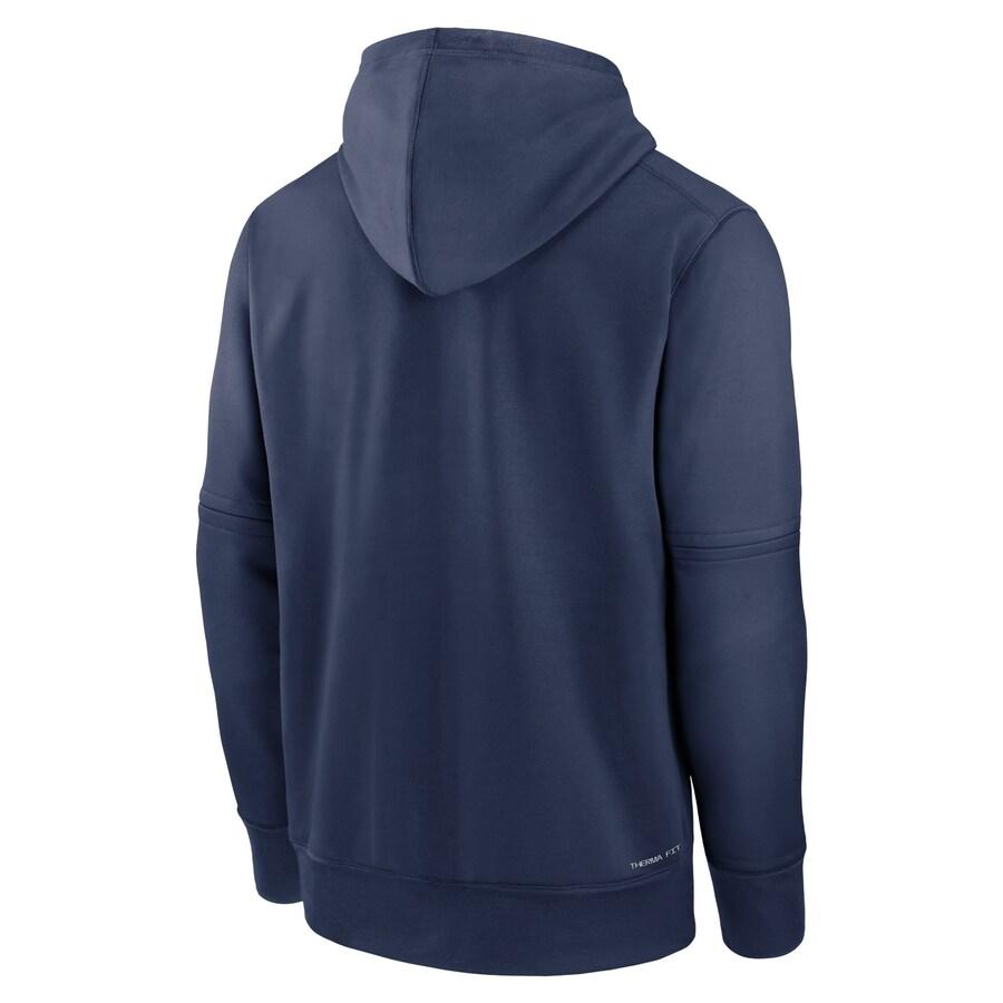 MLB マリナーズ パーカー 2024 選手着用モデル オーセンティック Practice Hoodie ナイキ/Nike ネイビー｜selection-j｜03