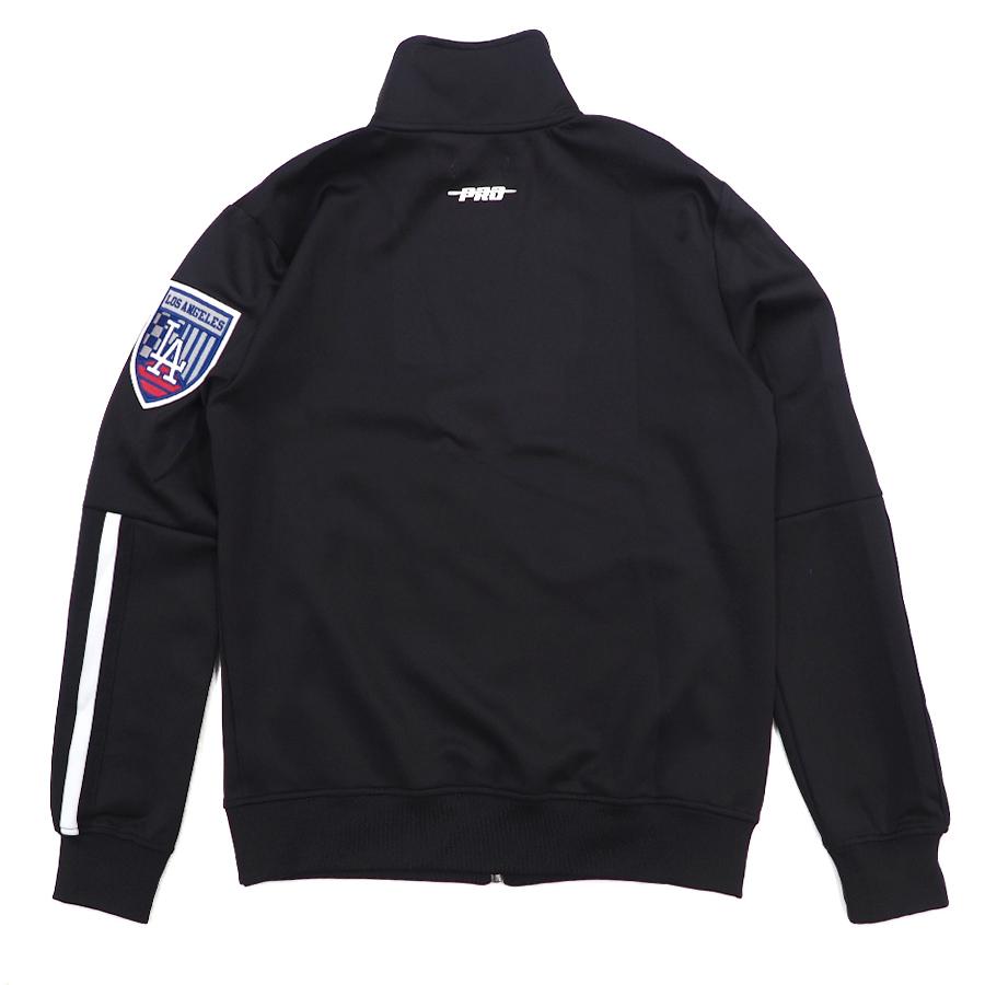 MLB ドジャース トラックジャケット FAST LANE DK TRACK JACKET Pro Standard プロスタンダード ブラック｜selection-j｜02