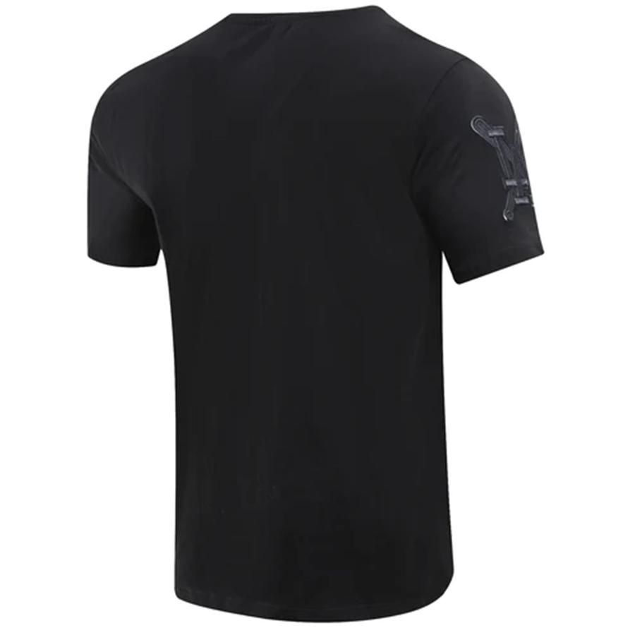 MLB ドジャース Tシャツ TRIPLE BLACK LOGO PRO TEAM T-Shirt Pro Standard プロスタンダード ブラック｜selection-j｜02