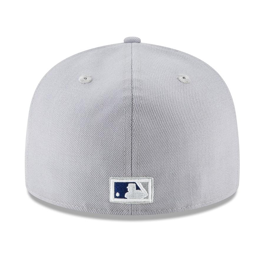 大谷翔平　ドジャース　ニューエラ　NEWERA キャップ　7 3/8 グレー MLB 大谷翔平 ドジャース キャップ サイン刺繍 Authentic On-Field