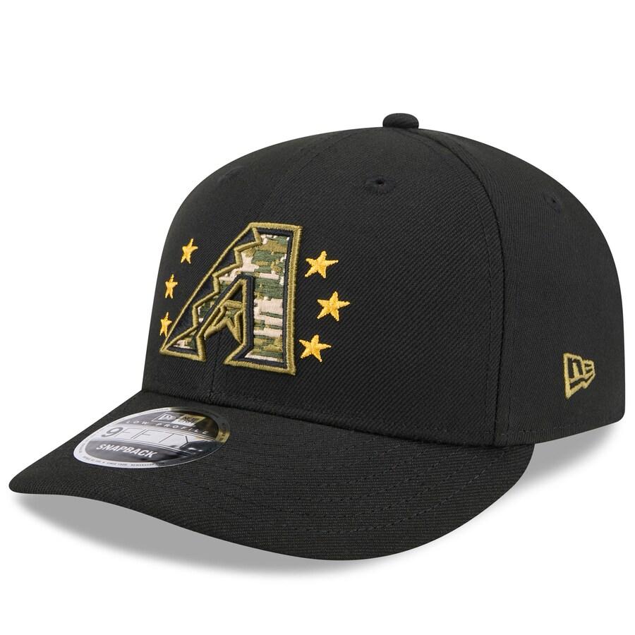 MLB ダイヤモンドバックス キャップ 【海外版】 2024 アームドフォースデー Low Profile 9FIFTY  Hat ニューエラ/New Era ブラック｜selection-j｜02