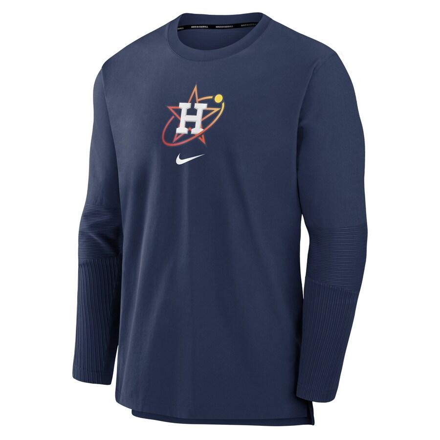 MLB アストロズ ジャケット オーセンティックコレクション AC シティーコネクト Pullover Jacket ナイキ/Nike ネイビー｜selection-j｜02