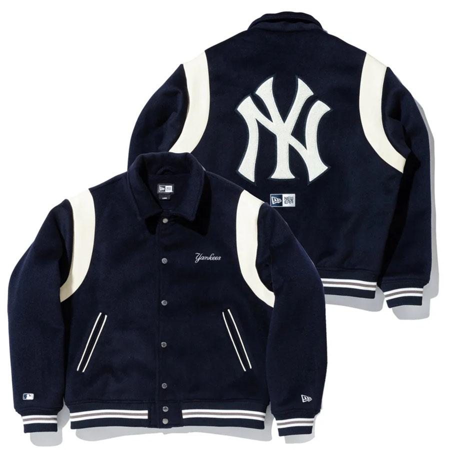 NEW ERA（ニューエラ） MLB ヤンキース スタジャン メルトン バー