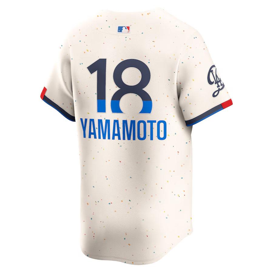 NIKE MLB 山本由伸 ドジャース ユニフォーム 2024 シティー NIKE MLB 山本由伸 ドジャース ユニフォーム 2024 シティー
