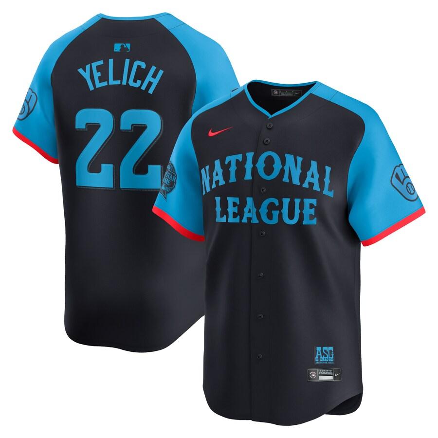 NIKE MLB クリスチャン・イエリッチ ブリュワーズ ユニフォーム 