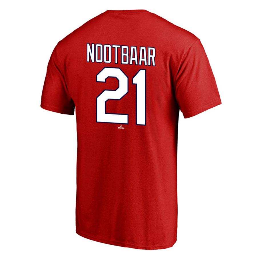 ラーズヌートバーTシャツ×2　 XLサイズカージナルス MLB ラーズ・ヌートバー カージナルス Tシャツ ネーム＆ナンバーT