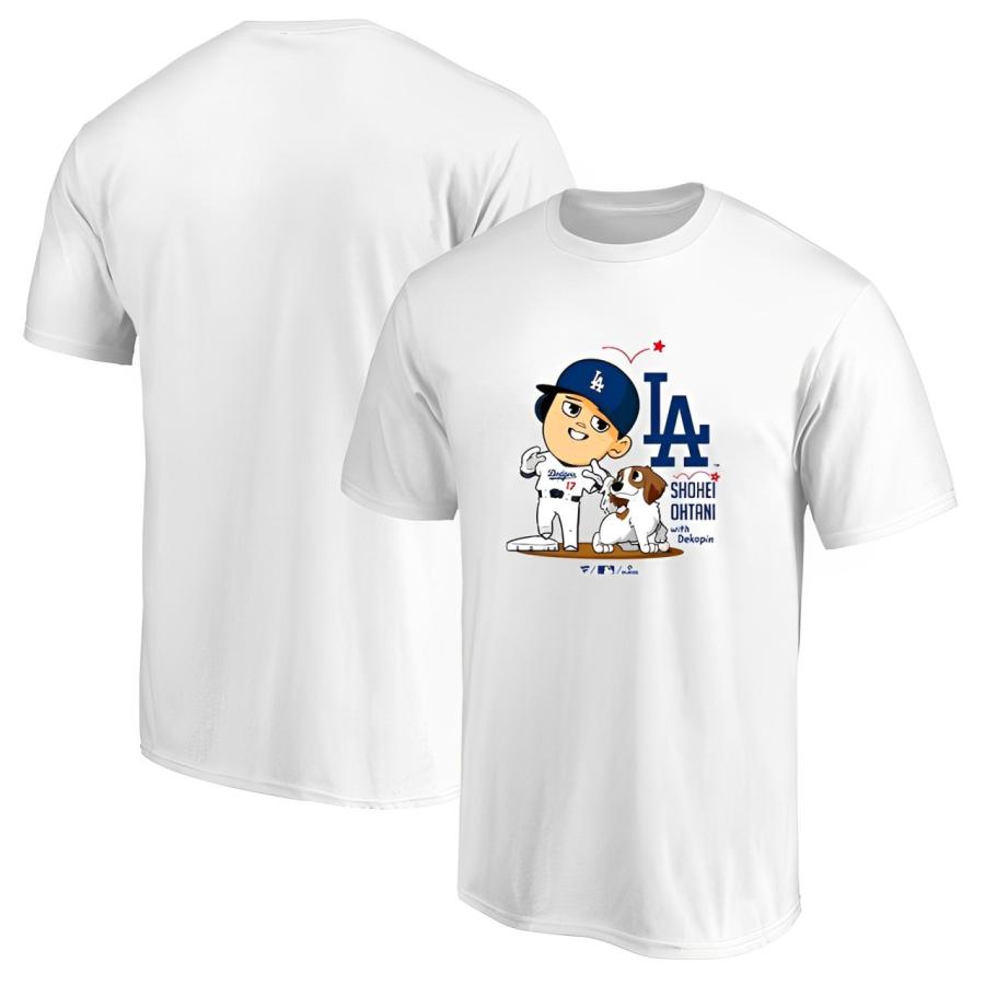 大谷翔平 x デコピン ヘッドバンプ Tシャツ ドジャース Fanatics 大谷翔平 x デコピン ヘッドバンプ Tシャツ ドジャース Fanatics