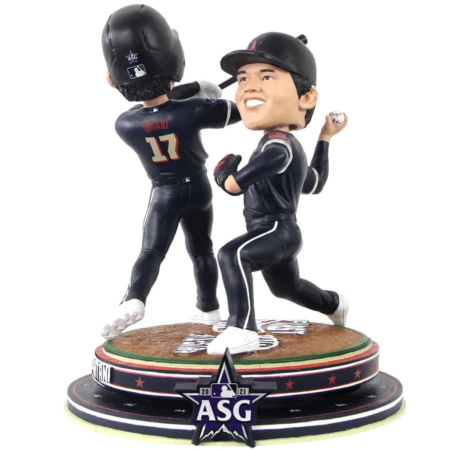 【大谷翔平】2021オールスター ダブル・ボブルヘッド 221個限定！新品 MLB 大谷翔平 エンゼルス ボブルヘッド 【221個限定】2021 MLB