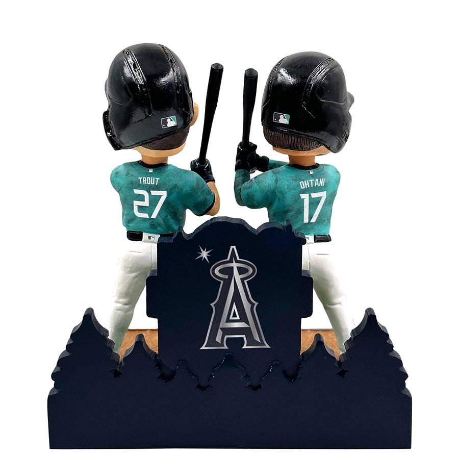 MLB 大谷翔平 & マイク・トラウト エンゼルス ボブルヘッド 【72
