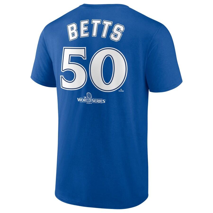 MLB ムーキー・ベッツ ドジャース Tシャツ 2024 ワールド MLB ムーキー・ベッツ ドジャース Tシャツ 2024 ワールド