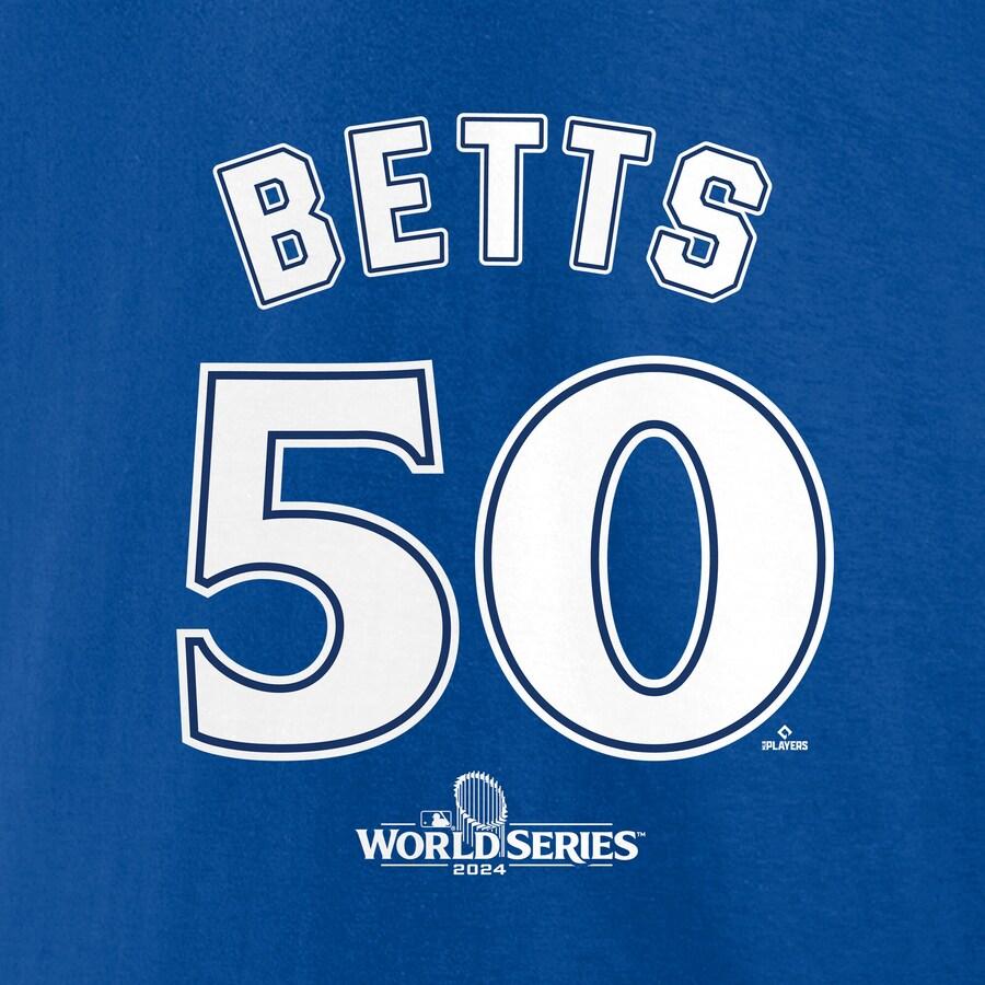 MLB ムーキー・ベッツ ドジャース Tシャツ 2024 ワールド MLB ムーキー・ベッツ ドジャース Tシャツ 2024 ワールド