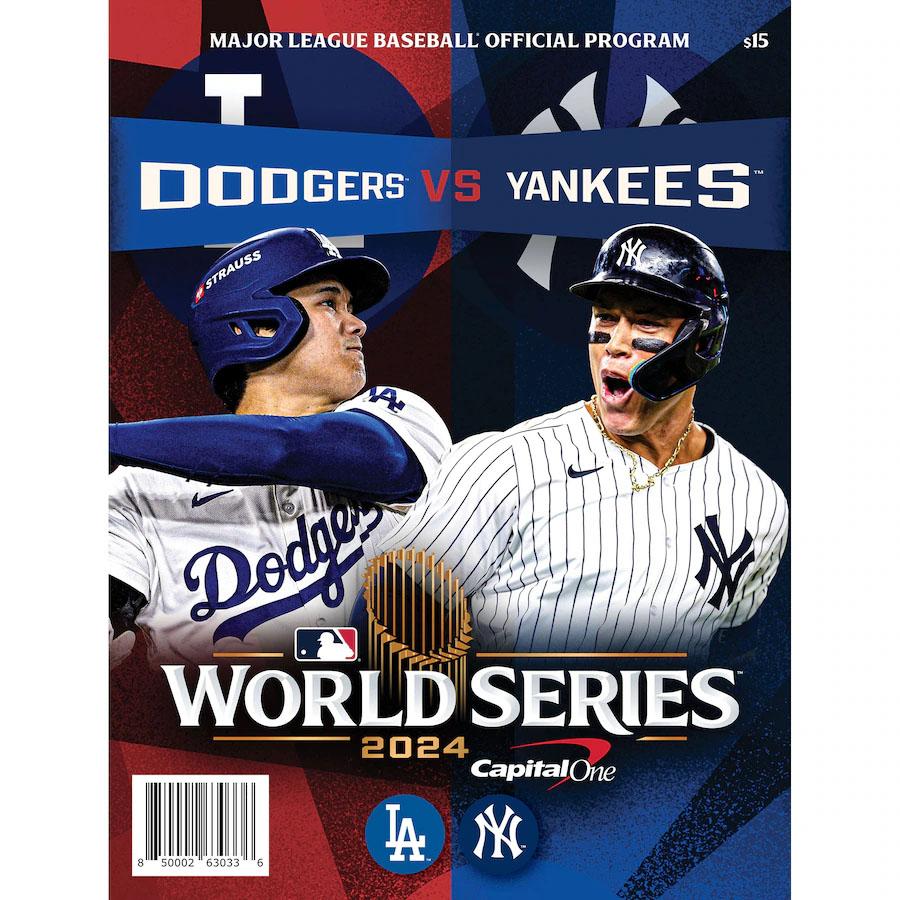 MLB MLB ワールドシリーズ2024 オフィシャルプログラム ヤンキース vs ドジャース : mlb-241024wsp01 : MLB.NBA.NFLグッズ SELECTION - 通販 - Yahoo!ショッピング MLB MLB ワールドシリーズ2024 オフィシャルプログラム ヤンキース vs ドジャース : mlb-241024wsp01 : MLB.NBA.NFLグッズ SELECTION - 通販 - Yahoo!ショッピング