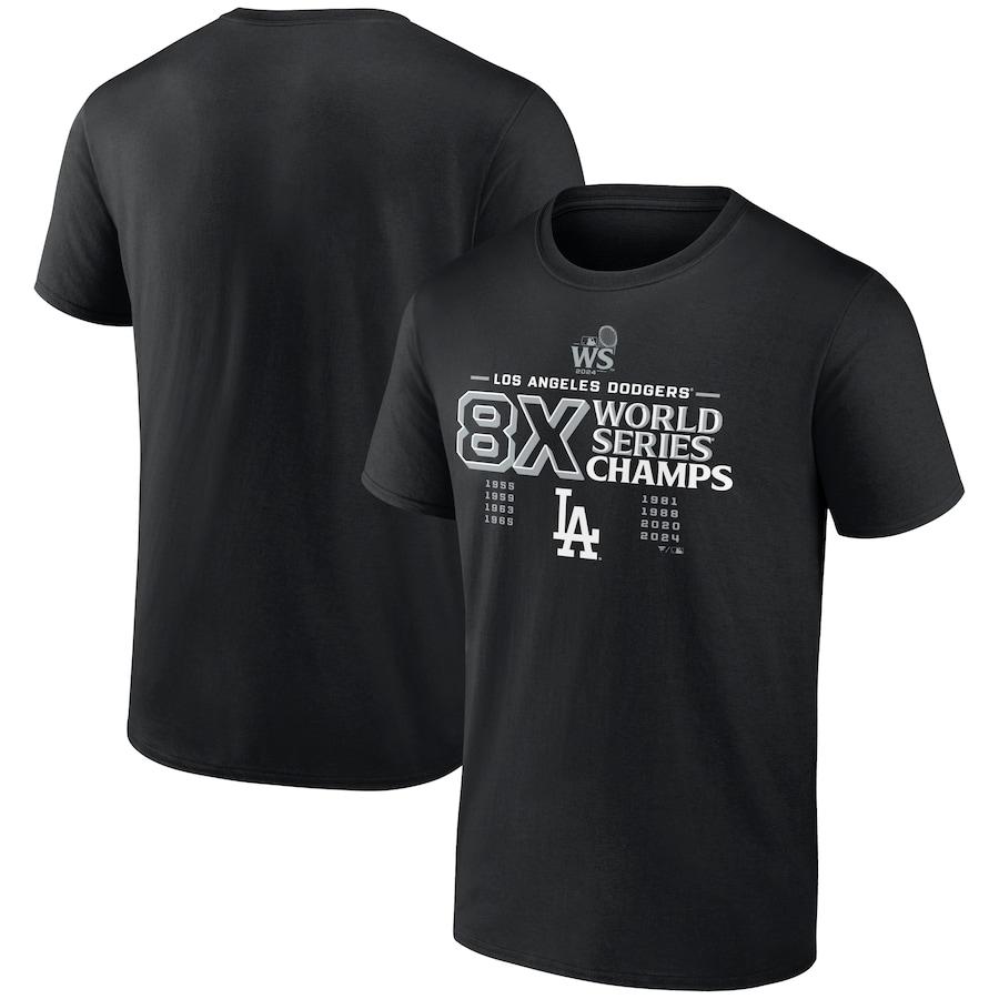 MLB ドジャース Tシャツ 【海外版】8Time ワールドシリーズ優勝 Logo T 