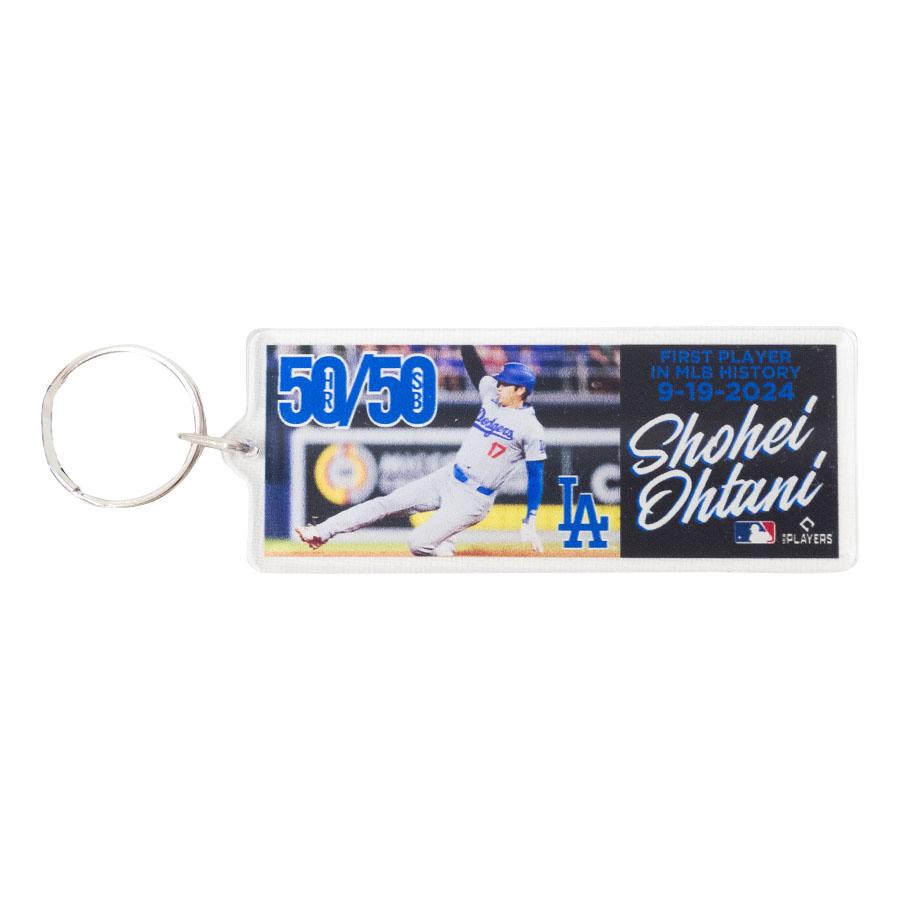 MLB 大谷翔平 ドジャース キーホルダー 50/50達成記念 Acrylic Player