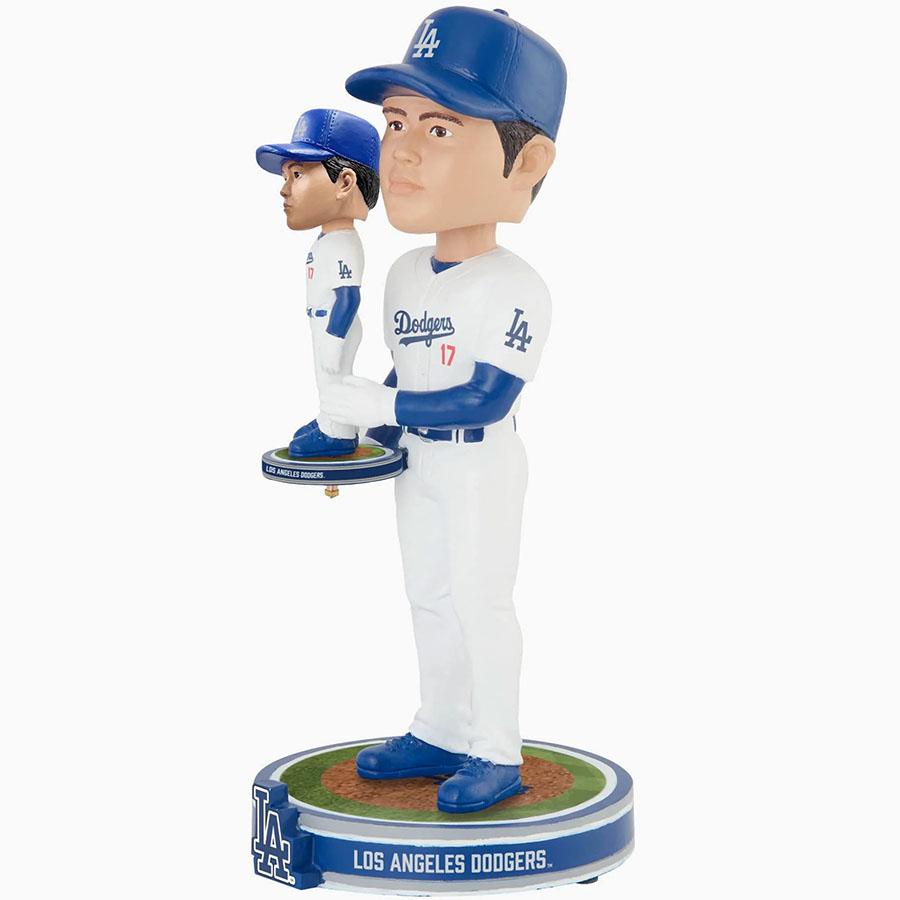 MLB 大谷翔平 ドジャース ボブルヘッド 【866個限定】Ohtani Bobble Dubblz Bobblehead フィギュア FOCO ホワイト_5