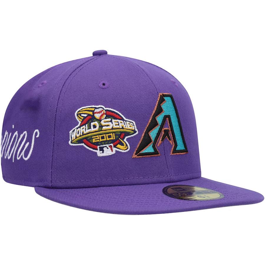 ダイヤモンドバックス パープル　MLBキャップ NEW ERA（ニューエラ） MLB ダイヤモンドバックス キャップ 【海外買付