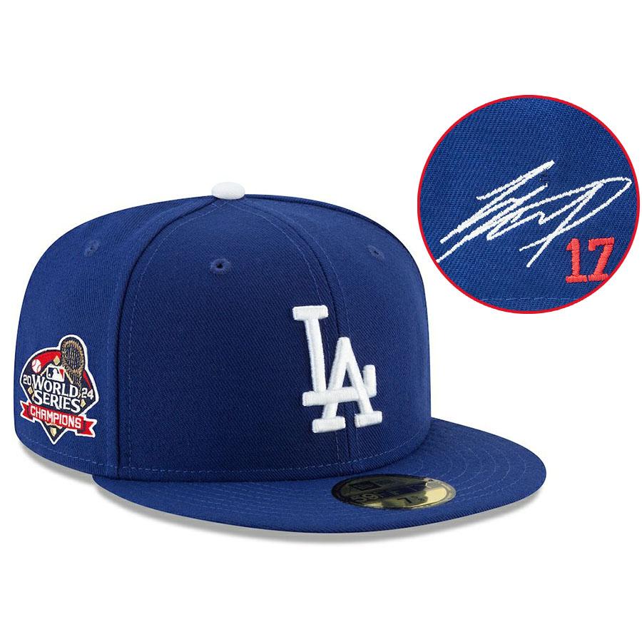 MLB 大谷翔平 ドジャース キャップ 【海外カスタム】ワールドシリーズ2024優勝記念 サイン刺繍 59FIFTY ニューエラ/New Era ロイヤル : mlb-241227dcp02 : MLB.NBA.NFLグッズ SELECTION - 通販 - Yahoo!ショッピング MLB 大谷翔平 ドジャース キャップ 【海外カスタム】ワールドシリーズ2024優勝記念 サイン刺繍 59FIFTY ニューエラ/New Era ロイヤル : mlb-241227dcp02 : MLB.NBA.NFLグッズ SELECTION - 通販 - Yahoo!ショッピング
