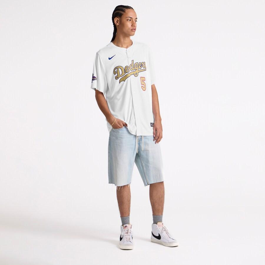 【正規品】フレディフリーマン ドジャース ゴールドユニフォーム 新品 サイズS NIKE（ナイキ） 【海外モデル】MLB フレディ・フリーマン ドジャース