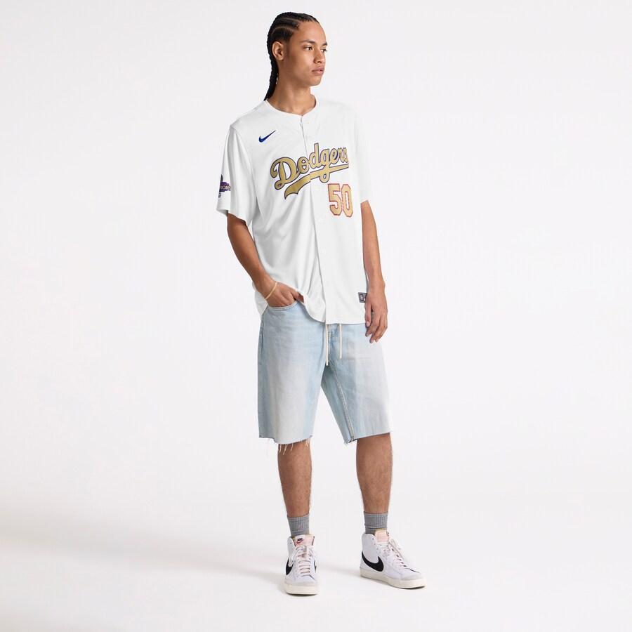 ドジャース ムーキーベッツ ゴールドユニフォーム サイズL 新品タグ付 正規品 NIKE（ナイキ） 【海外モデル】MLB ムーキー・ベッツ ドジャース