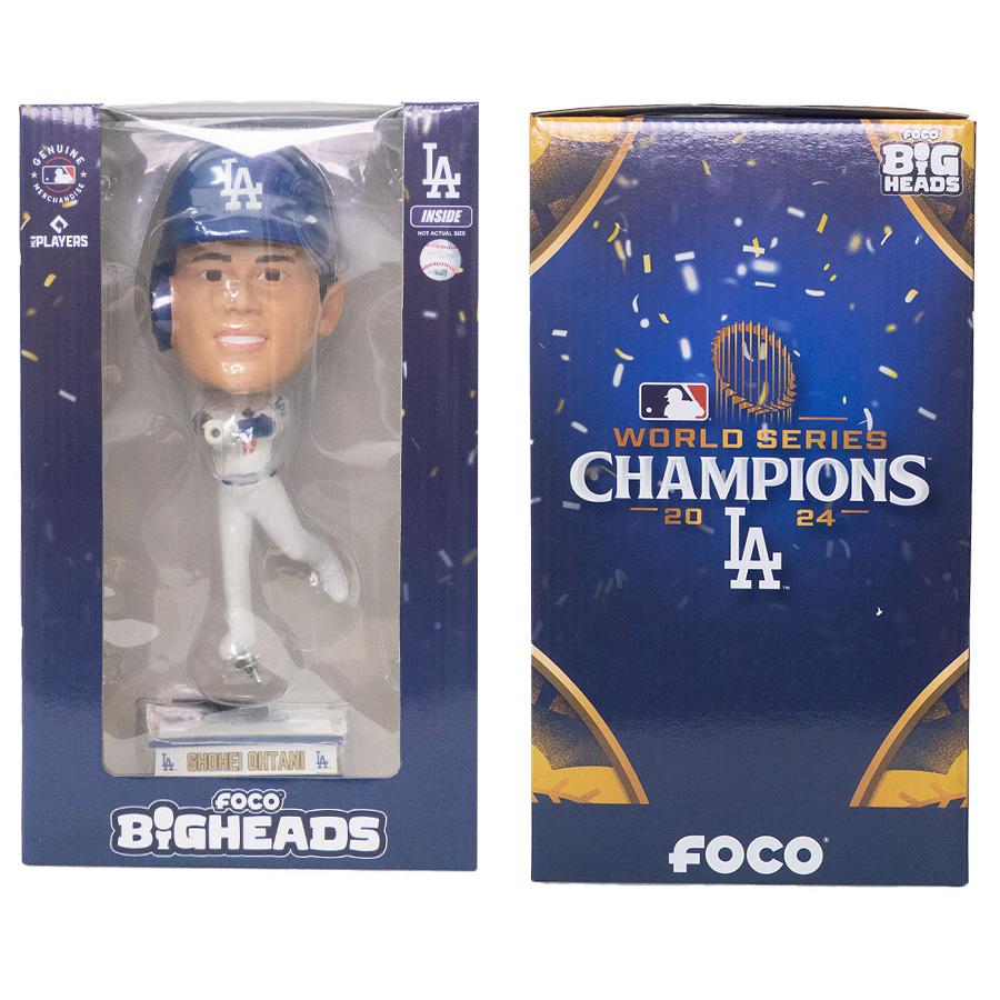 大谷翔平 2024年 FOCO ワールドシリーズ制覇 ボブルヘッド ドジャース FOCO ボブルヘッド 2024 MLB ロサンゼルス ドジャース 大谷 翔平