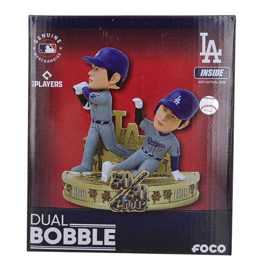 MLB 大谷翔平 ドジャース デュアルボブルヘッド 【10000個限定】50/50