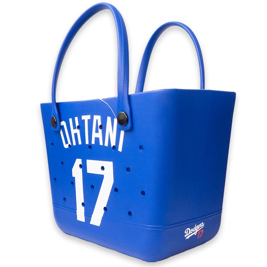 MLB 大谷翔平 ドジャース トートバッグ Eva素材 Stripe Tailgate Tote