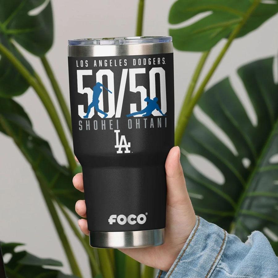 MLB 大谷翔平 ドジャース タンブラー 【現地買付】50/50達成 30Oz