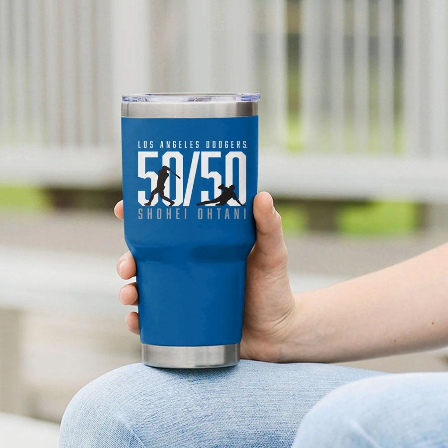 MLB 大谷翔平 ドジャース タンブラー 【現地買付】50/50達成 30Oz