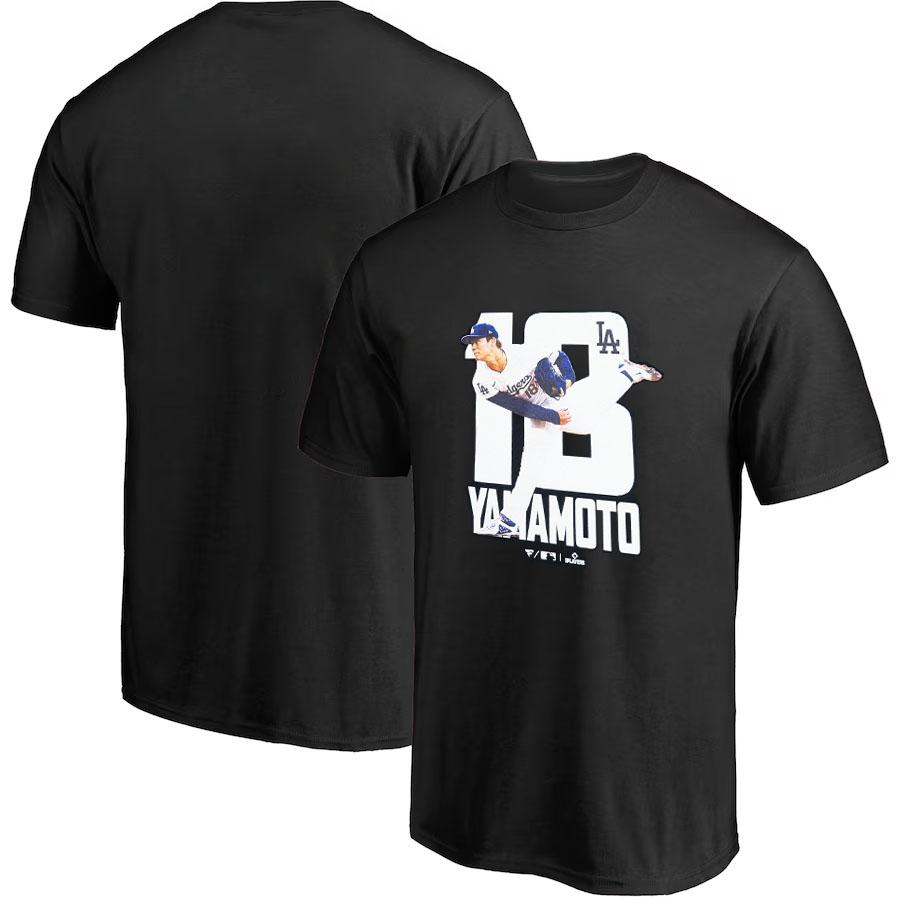 【新品未使用】MLB ドジャース GR8 ブラック Tシャツ MLB 山本由伸 ドジャース Tシャツ グラフィック＆ナンバー Fanatics JP