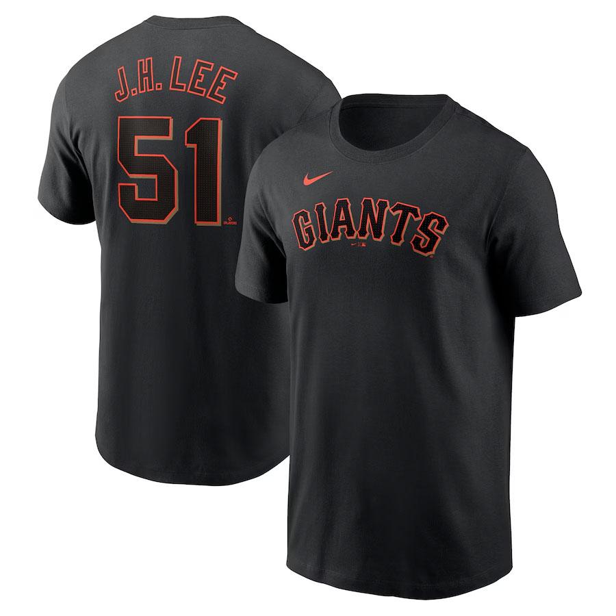 サンフランシスコジャイアンツ　イジョンフ　李政厚　ユニフォーム NIKE（ナイキ） MLB イ・ジョンフ(李政厚) SF ジャイアンツ Tシャツ