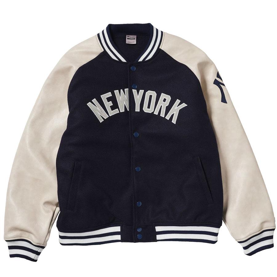 Yankees スタジャン XL ネイビー Fanatics（ファナティクス） スタジアムジャケット スタジャン NY