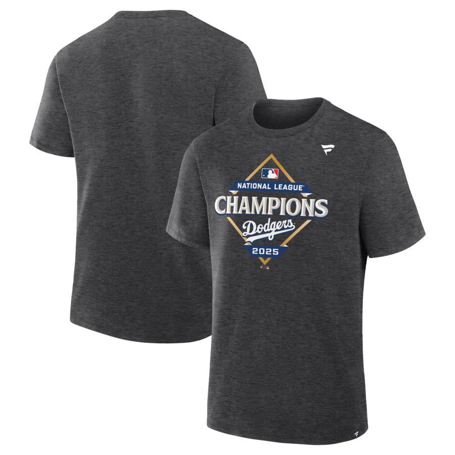 MLB ドジャース Tシャツ 【選手着用モデル】2025 ナ・リーグ優勝