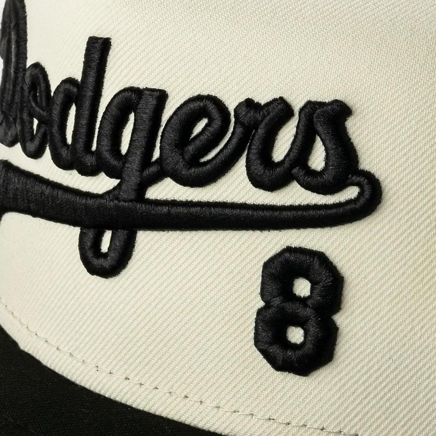 NEW ERA 59FIFTY MLB Leather Logo ドジャース NEW ERA（ニューエラ） MLB キケ・ヘルナンデス エンリケ ドジャース