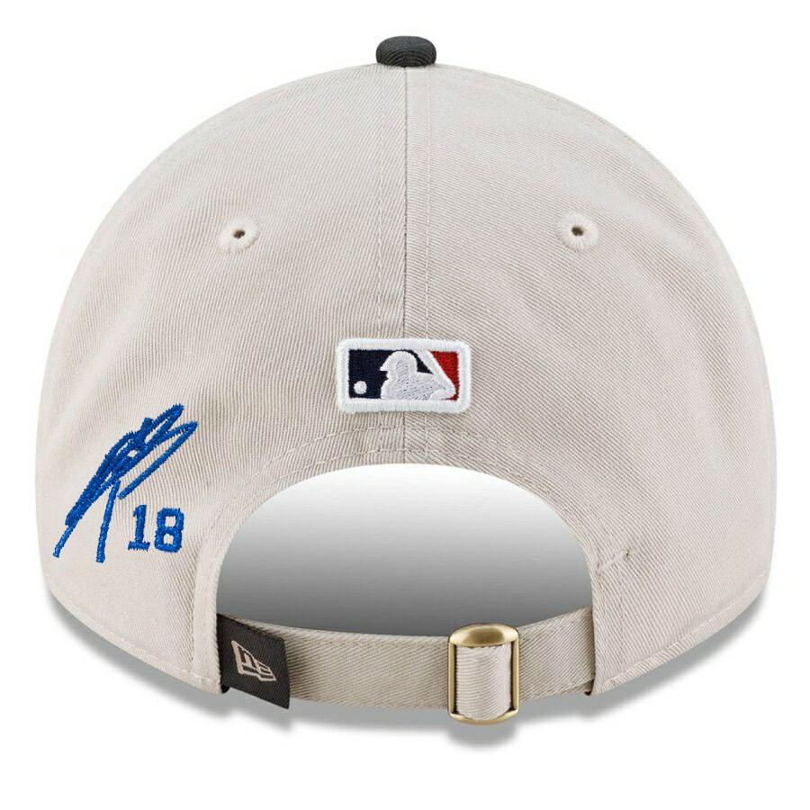 NEW ERA（ニューエラ） MLB 山本由伸 ドジャース キャップ サイン刺繍