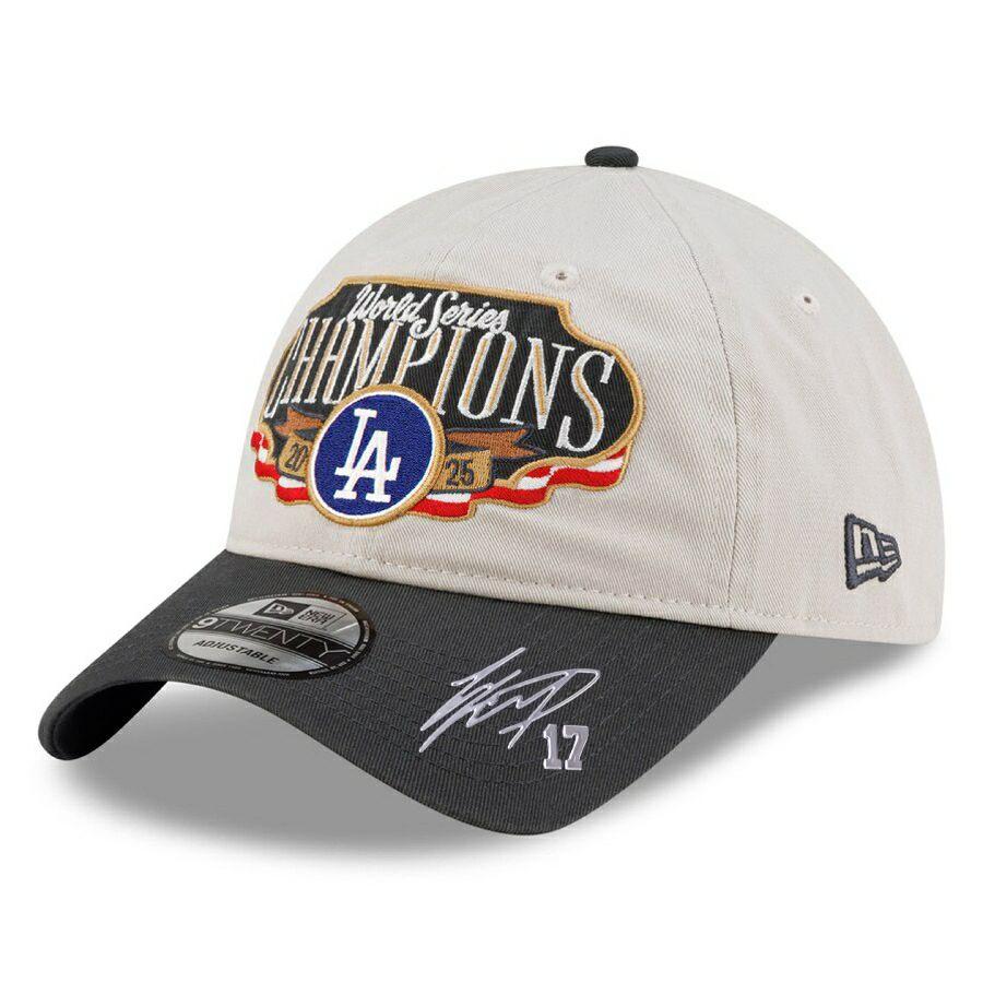 大谷選手着用 ポストシーズン ドジャース ニューエラ キャップ 2025年