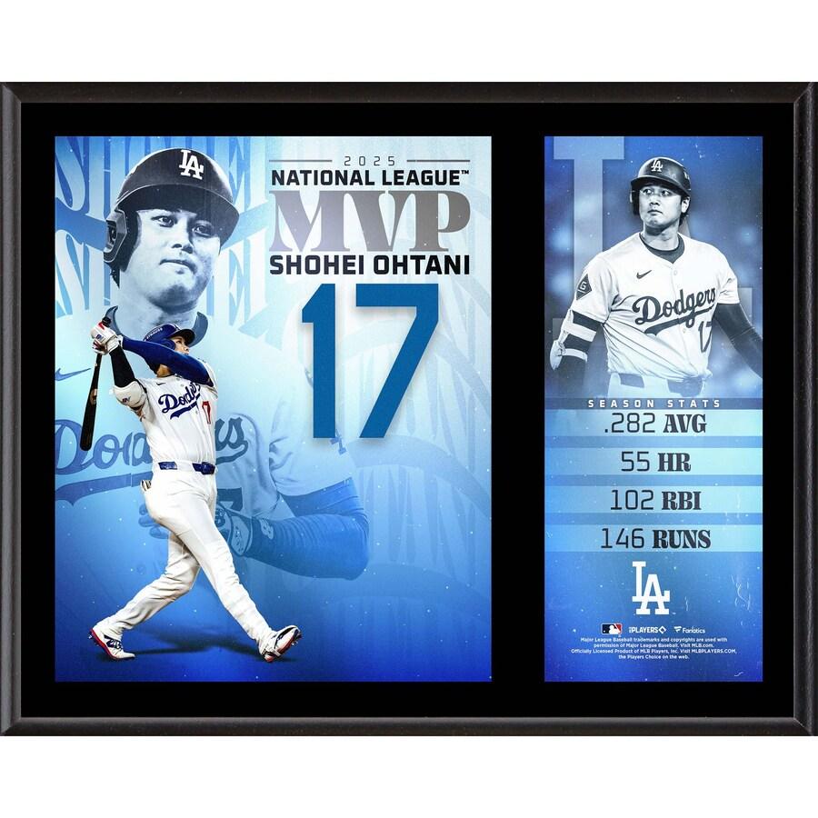 MLB 大谷翔平 ナ・リーグ フォトフレーム 12 x 15 2025 MVP Sublimated
