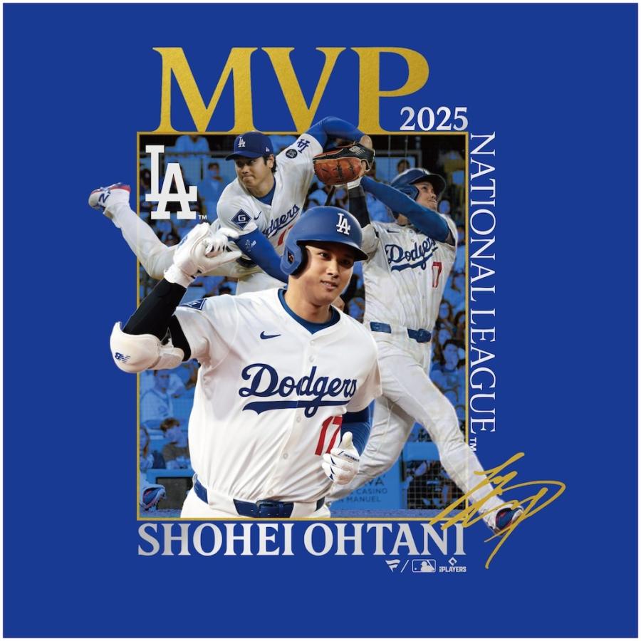 MLB 大谷翔平 ドジャース Tシャツ 2025 National League MVP T-Shirt