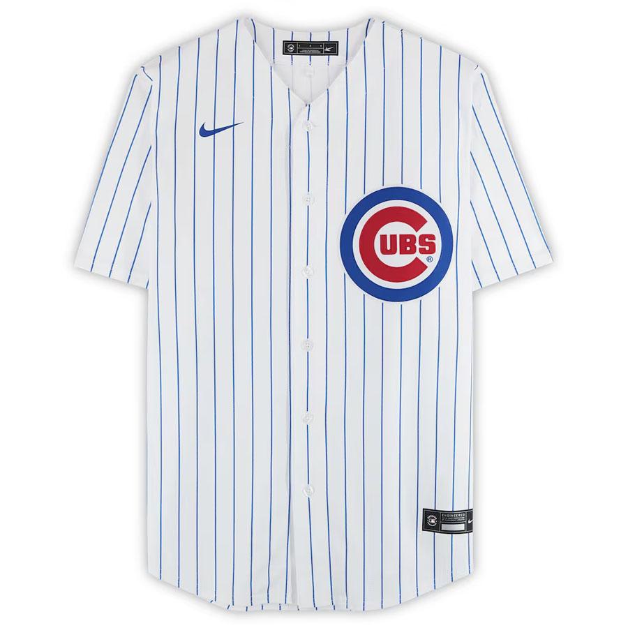 MLB 今永昇太 カブス Autographed White Nike Replica Jersey Fanatics Authentic_2