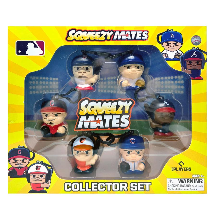 MLB フィギュア 【海外買付】Squeezy Mates 6-Figure Collector Set 25