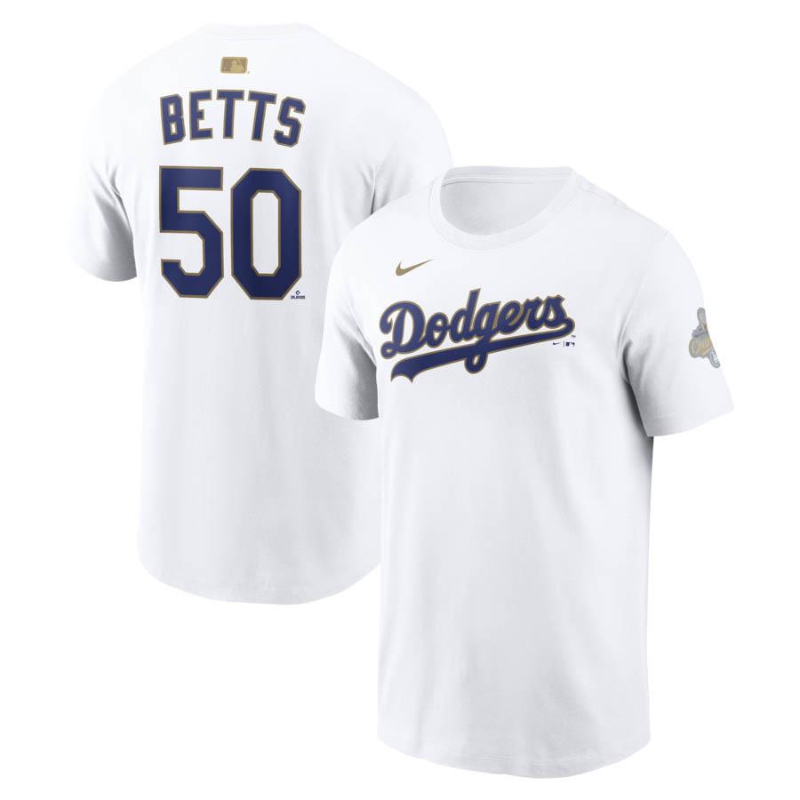 ドジャース MLB コラボ 村上隆 背番号 Tシャツ ムーキー・ベッツ