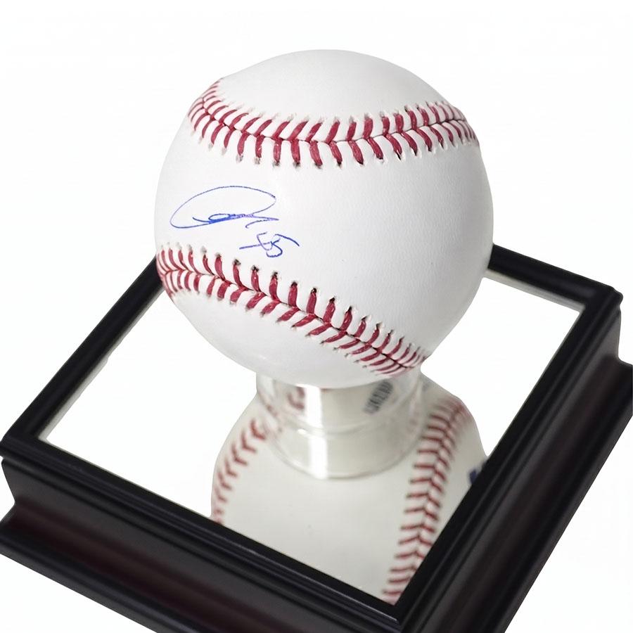 MLB 今井達也 アストロズ 直筆サイン入り ベースボール 【現地買付】Autographed Baseball With Astros Official Display Case Rawlings_3