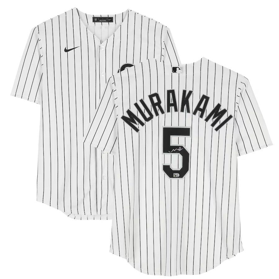 MLB 村上宗隆 ホワイトソックス 直筆サイン ユニフォーム Autographed